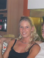 Hardcore images from a blonde's vacation showing her naked and hardcore