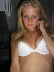 Hot blonde girlfriend's pictures