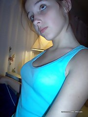 Naughty bombshell dilettante legal age teenager selfshooting