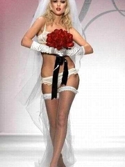 All kind of sweethearts just for the sake of spending some other hot wedding sex. Marvelous sweethearts in wedding suit are so romantic and hot