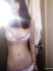 Nice kinky picture selection of a lovely amateur hottie's sexy selfpics