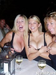 Wicked teenagers getting wild showing off boobs and pussies