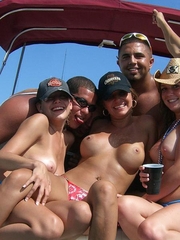 Collection of naked, latinas in act