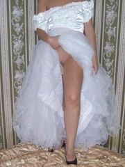 All kind of hotties just for the sake of spending one greater quantity hot wedding sex. Nice-looking hotties in wedding costume are so romantic and hot