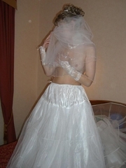 All kind of women just for the sake of spending some other sexy wedding sex. Pretty women in wedding dress are so romantic and sexy