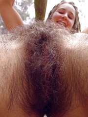 Marvelous amateurs with hairy pussy